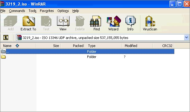 visionner les fichiers iso avec winrar