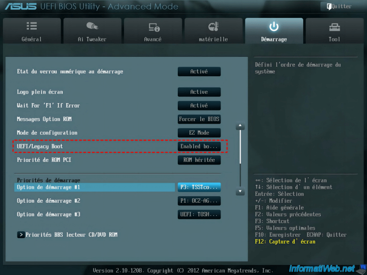 comment démarrer à partir d'un disque GPT après conversion
