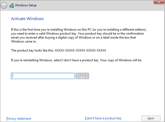activer win10