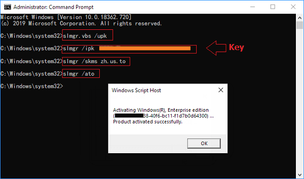 Comment activer Windows 10 avec la clé de produit/la clé d'activation ...