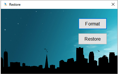Interface de Apacer USB 3.0 Repair Tool