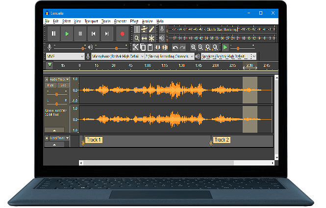 Récupération des enregistrements Audacity