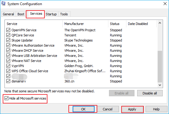redémarrer Windows 10 pour résoudre le problème d'accès refusé