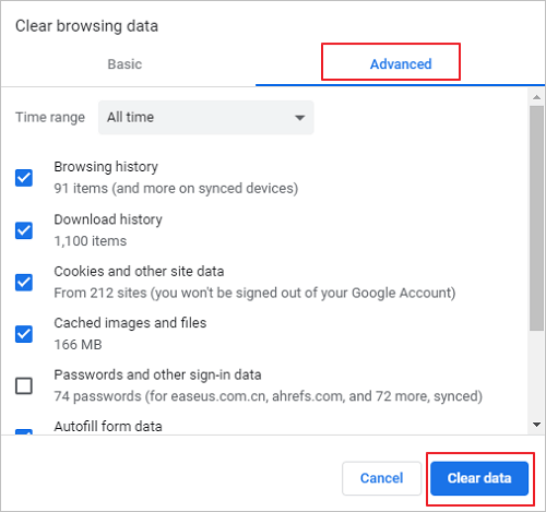 Comment effacer l'historique de Chrome