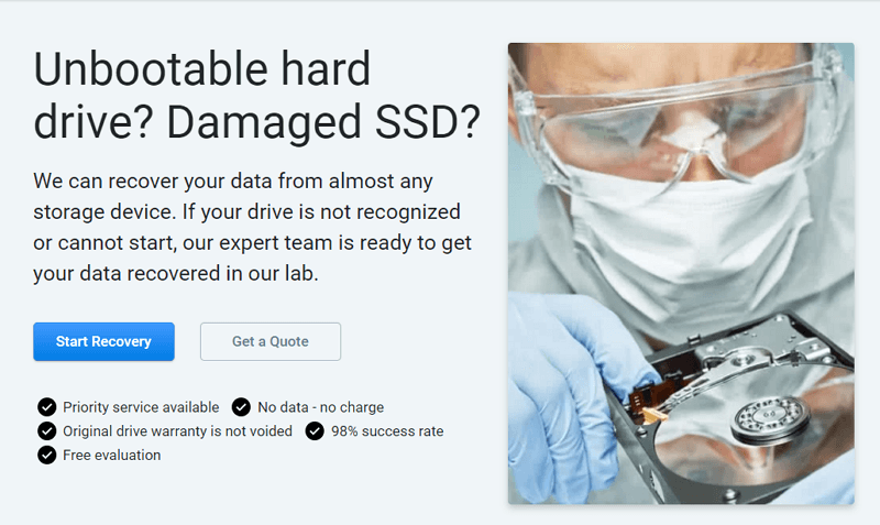 service de récupération de fichiers intelligents