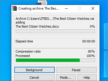 fichiers corrompus avec l'outil de compression step2