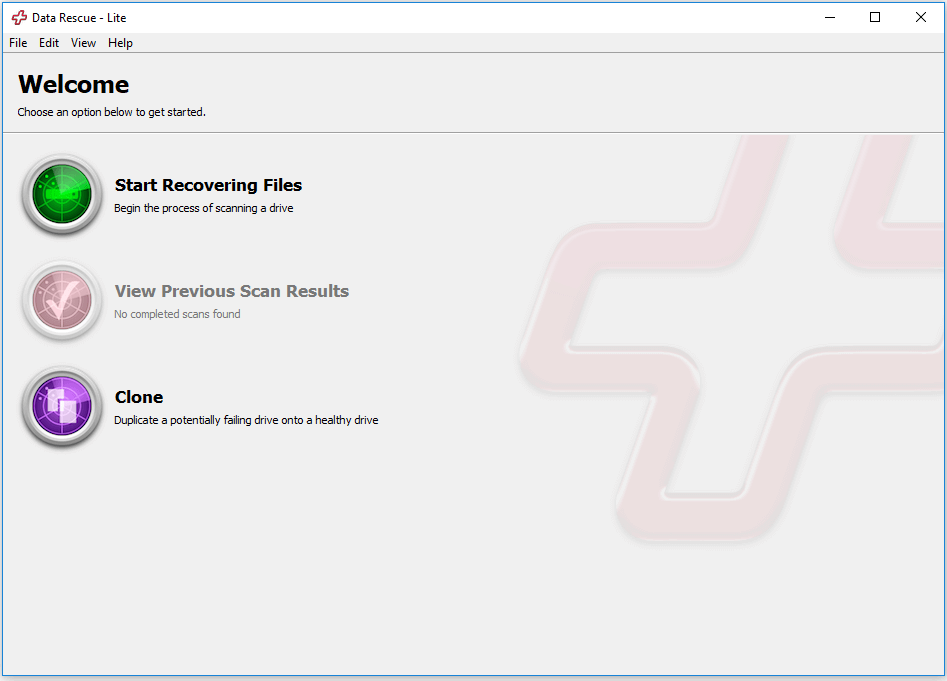  logiciel de récupération de fichiers - data rescue 5