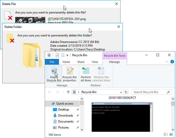 Corbeille Windows 10 Où se trouve la corbeille [Conseils complets] EaseUS