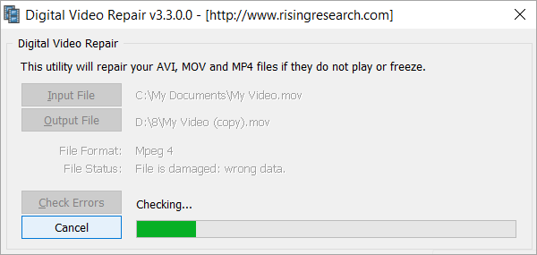 meilleur outil de réparation vidéo - réparation de vidéo numérique