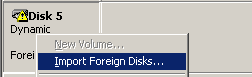 Importer des disques étrangers