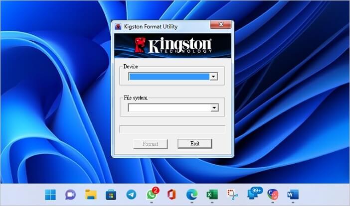 Outil de réparation USB Kingston
