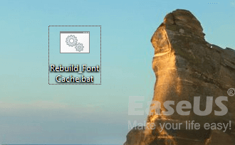Reconstruisez le cache des polices de Windows.