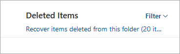 Récupérer des mails supprimés d'outlook