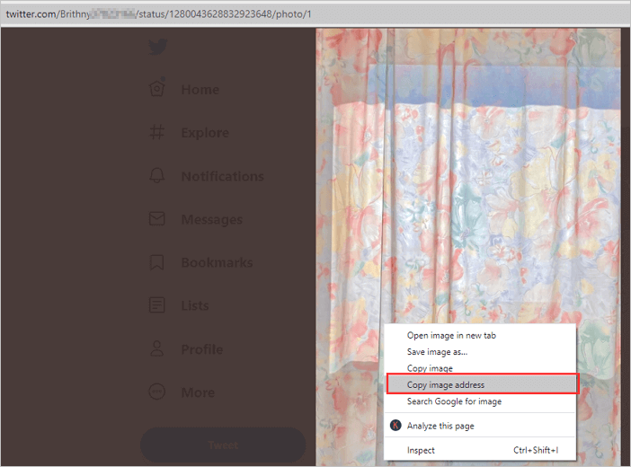 récupérer les photos twitter supprimées - 1