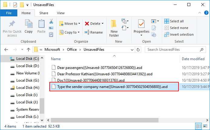 récupérer un document word non sauvegardé-2