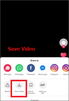 récupérer tiktok vidéo 3