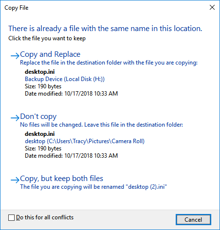 Comment récupérer des fichiers supprimés sur une clé USB Restore-permanently-deleted-files-from-windows-backup-2