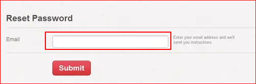 Réinitialiser le mot de passe de Pinterest