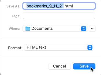 sauvegarder les fichiers