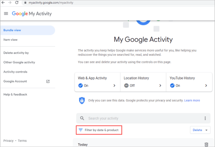 Comment rechercher l'historique de Chrome par date - 1