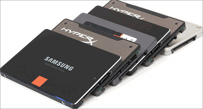 Images du SSD
