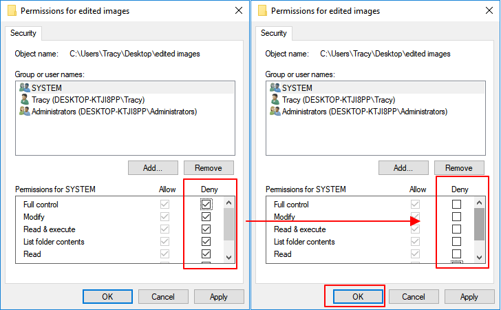 Tous les utilisateurs peuvent accéder à tous les fichiers.