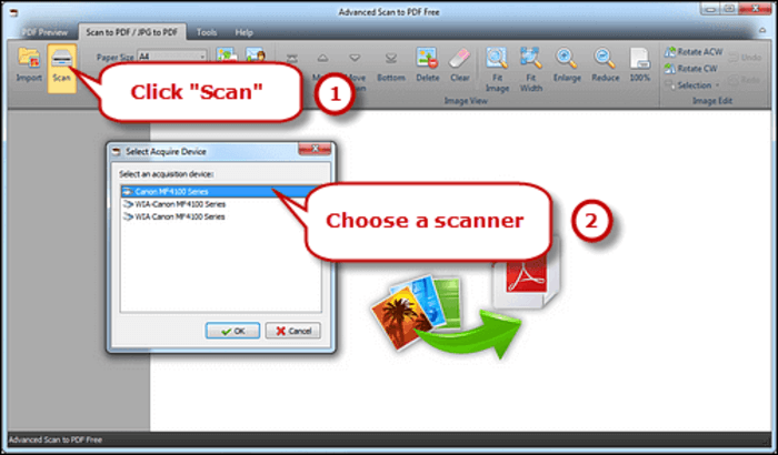comment scanner un document pour le.mettre en pdf