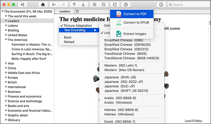 gmaster reader pour mac