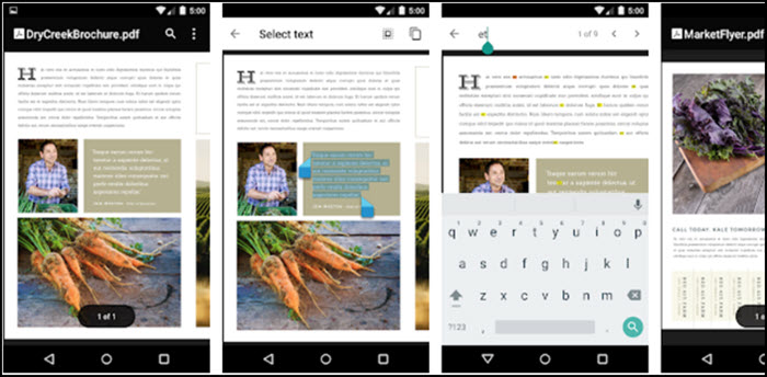 google pdf reader mobile
