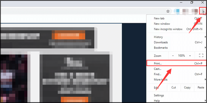 microsoft print to pdf three dots