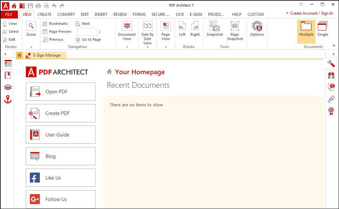 Modifier un fichier PDF avec l'architecte PDF gratuit
