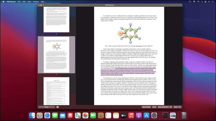 Numériser en pdf sur Mac
