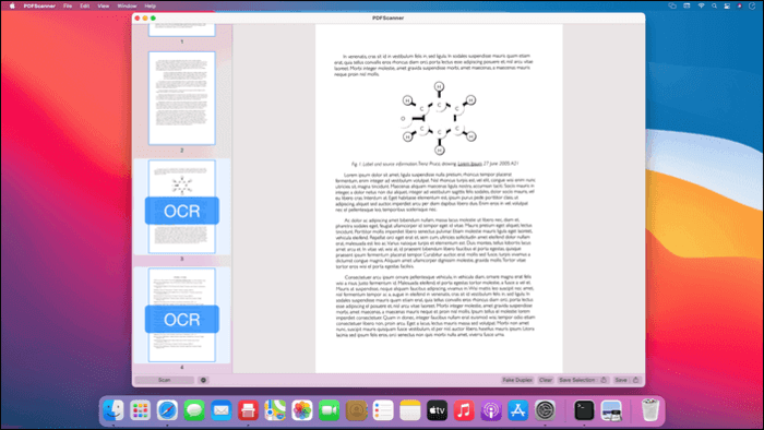 Enregistrer le document PDF numérisé