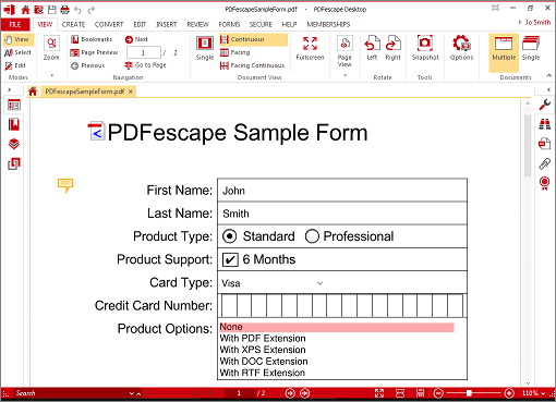 PDFEscape
