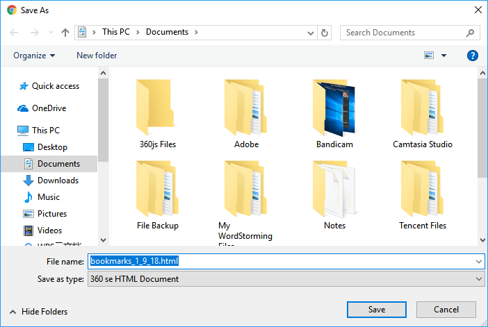 Exporter les favoris Chrome vers un nouveau PC.