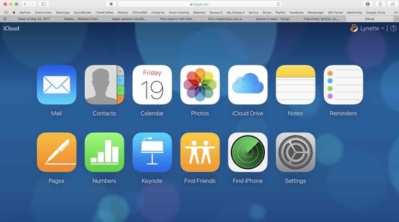 Vérifiez si vous avez une sauvegarde icloud