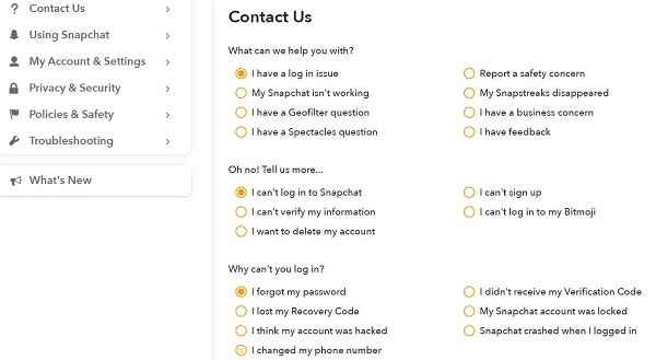 Hur man låser upp ett snap -konto definitivt blockerat