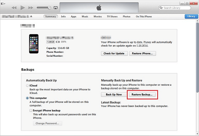 comment récupérer l'historique des discussions wechat à partir d'iTunes