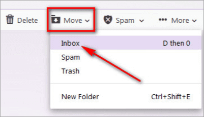 Récupérer les mails supprimés de Yahoo