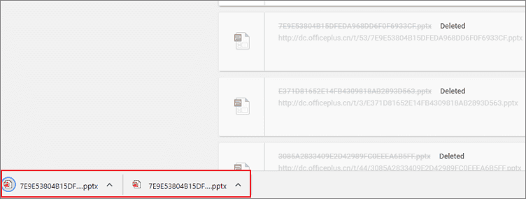 Re-télécharger les fichiers Chrome supprimés.