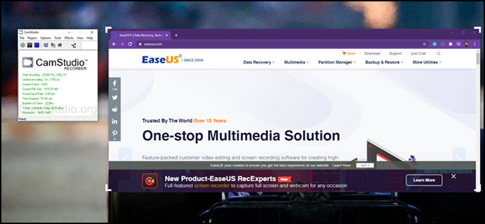CamStudio Enregistreur Windows