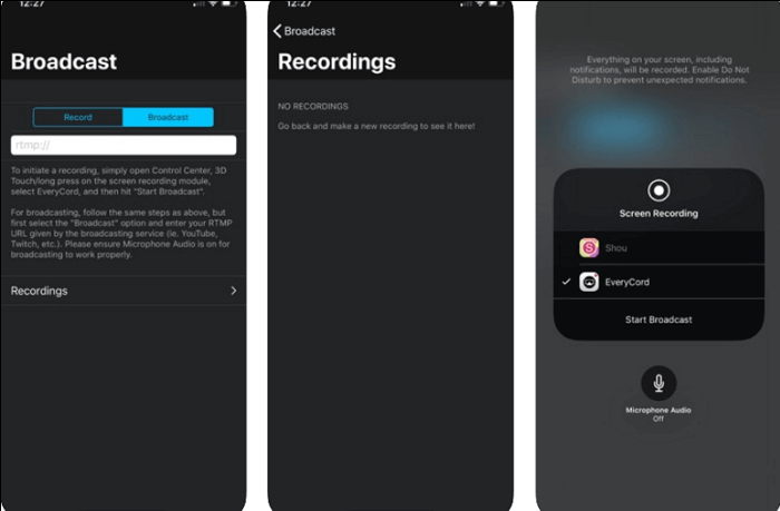Enregistrer Fortnite sur iPhone