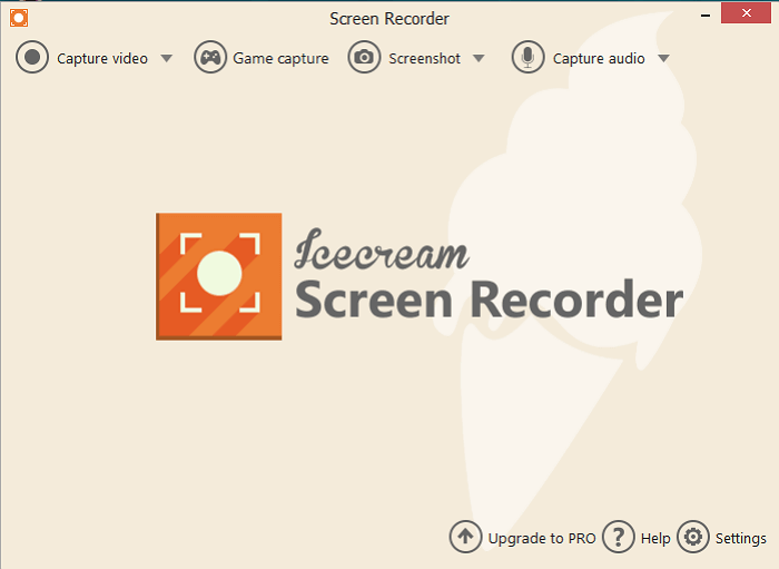 icecream screen record maincreen