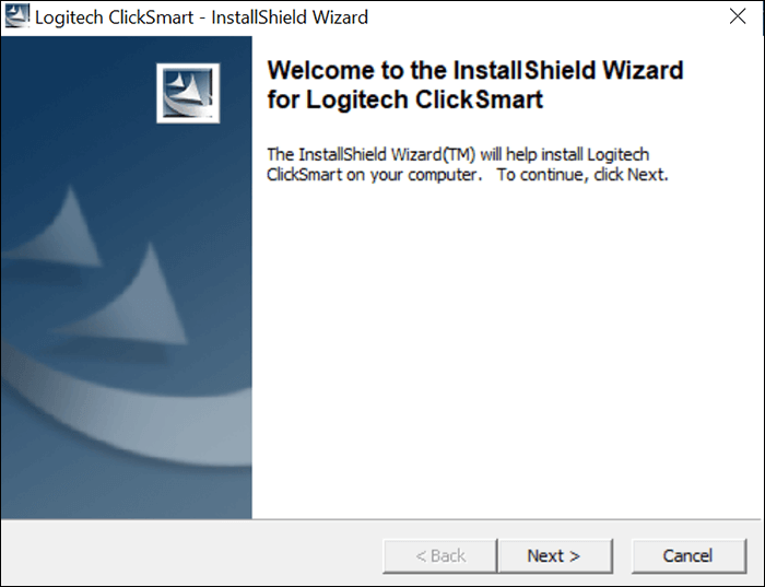 installer le logiciel de la caméra