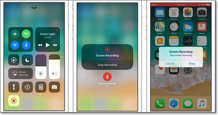 Comment enregistrer une réunion d'équipe sur iphone