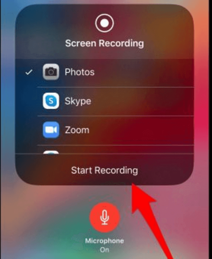 enregistrer la voix sur l'iphone