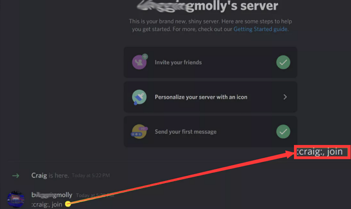 Rejoignez un appel Discord