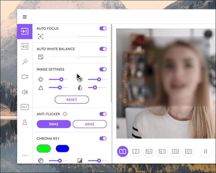 Webcam recorder on Windows 10