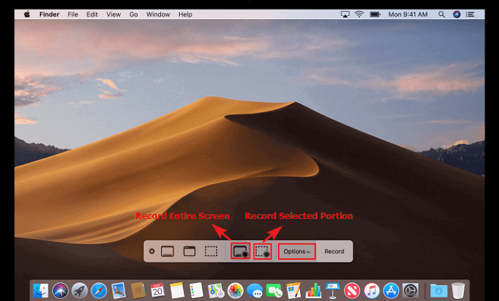 macOS Catalina - capture d'écran gratuite