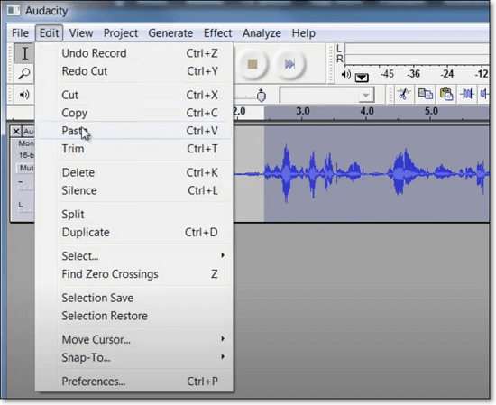 comment faire un enregistrement vocal sur Windows 10 avec Audacity 